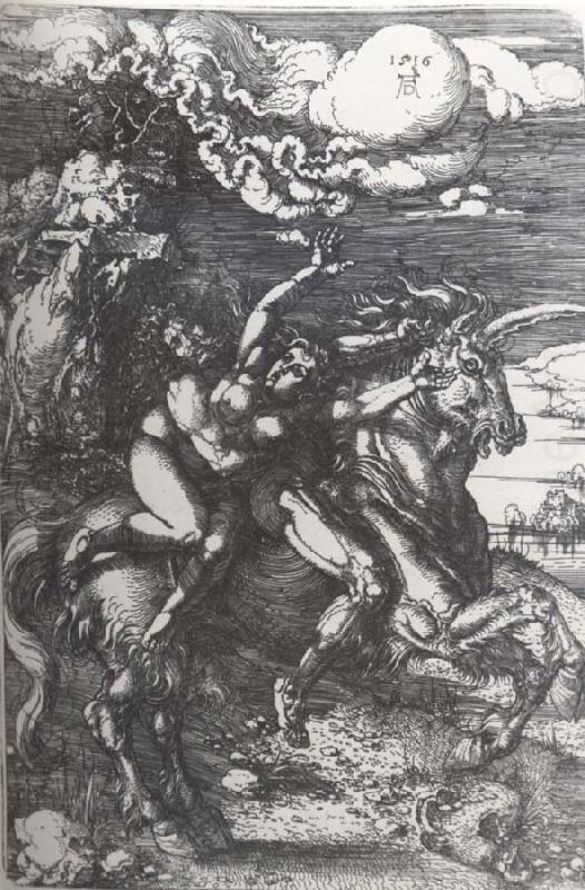 The Abduction on the Unicorn, Albrecht Durer